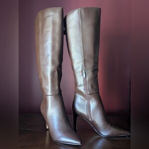 Brown Heeled Boots